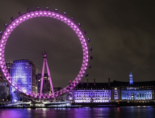 London Eye & London County Hall – London UK